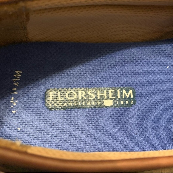 Florsheim Cricket Black And Brown Leather Loafers - Picture 2 of 9